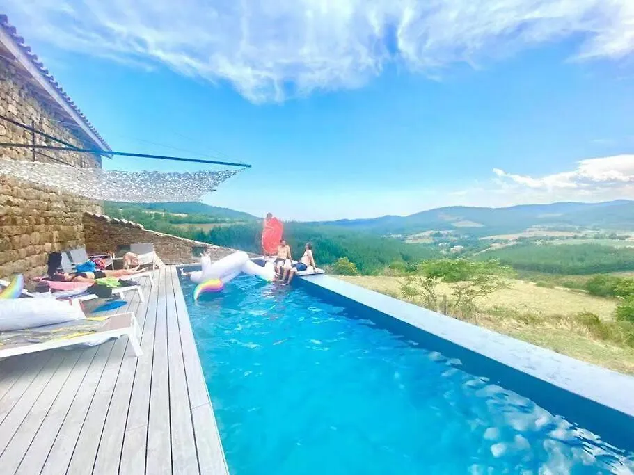 Casariou Les Bernards Villa Grande Batisse 12P Avec Cheminee Bain Nordique Billiard Piscine Vaudevant